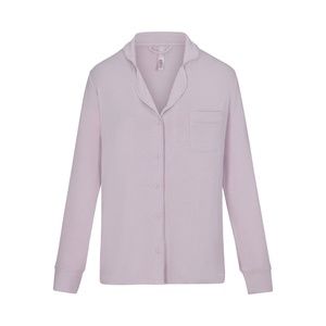 NWT SKIMS Soft Lounge Rib Pajama top L